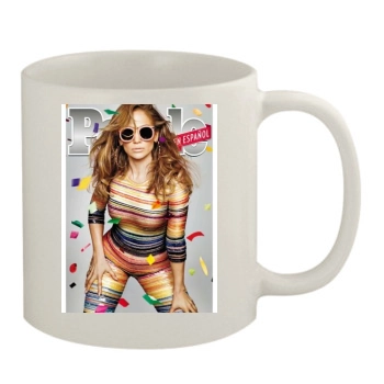 Jennifer Lopez 11oz White Mug