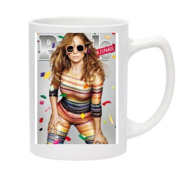 Jennifer Lopez 14oz White Statesman Mug