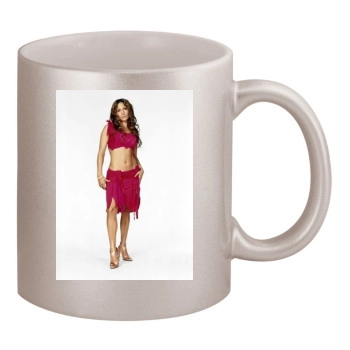 Jennifer Lopez 11oz Metallic Silver Mug