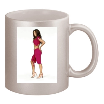 Jennifer Lopez 11oz Metallic Silver Mug