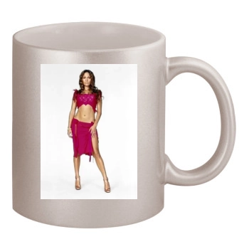 Jennifer Lopez 11oz Metallic Silver Mug