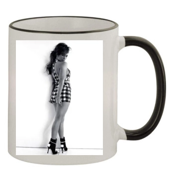 Jennifer Lopez 11oz Colored Rim & Handle Mug