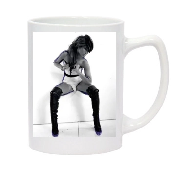 Jennifer Lopez 14oz White Statesman Mug