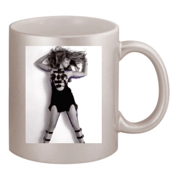 Jennifer Lopez 11oz Metallic Silver Mug