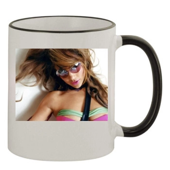 Jennifer Lopez 11oz Colored Rim & Handle Mug