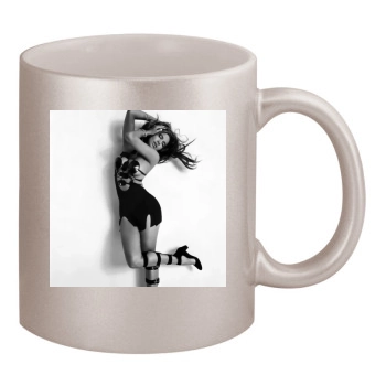 Jennifer Lopez 11oz Metallic Silver Mug