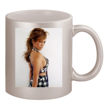 Jennifer Lopez 11oz Metallic Silver Mug