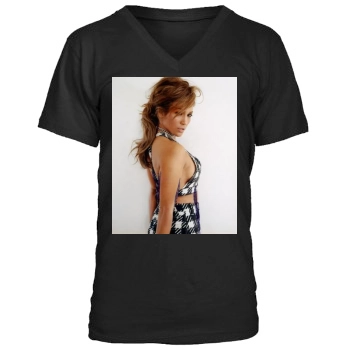 Jennifer Lopez Men's V-Neck T-Shirt