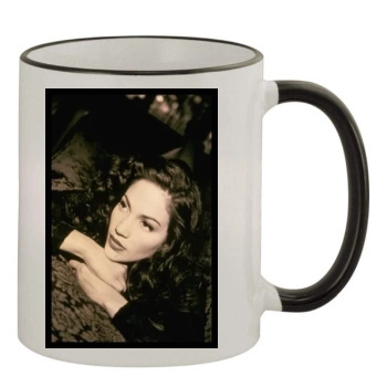 Jennifer Lopez 11oz Colored Rim & Handle Mug