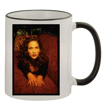 Jennifer Lopez 11oz Colored Rim & Handle Mug