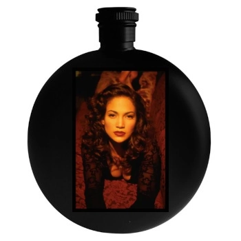 Jennifer Lopez Round Flask