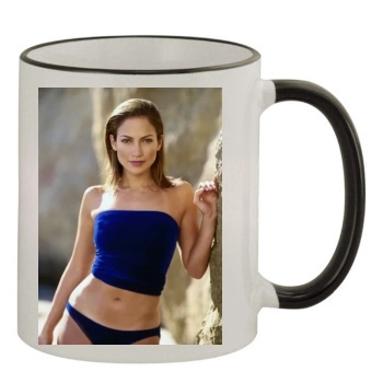 Jennifer Lopez 11oz Colored Rim & Handle Mug