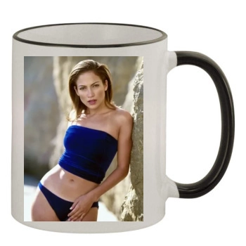 Jennifer Lopez 11oz Colored Rim & Handle Mug