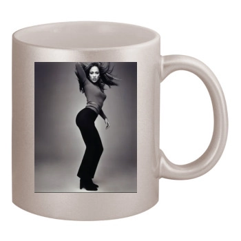 Jennifer Lopez 11oz Metallic Silver Mug