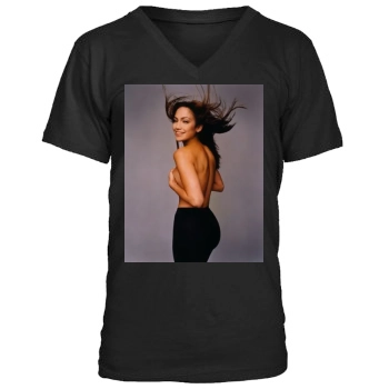 Jennifer Lopez Men's V-Neck T-Shirt