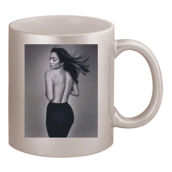 Jennifer Lopez 11oz Metallic Silver Mug