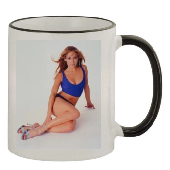 Jennifer Lopez 11oz Colored Rim & Handle Mug