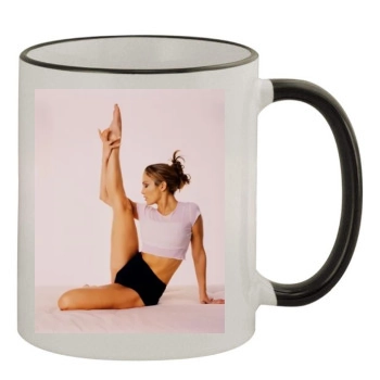 Jennifer Lopez 11oz Colored Rim & Handle Mug