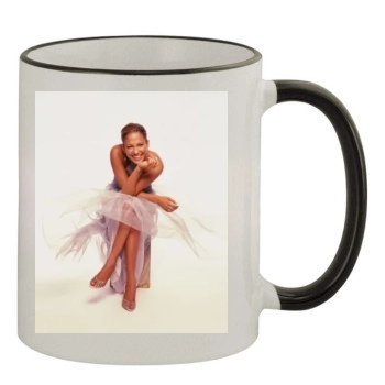 Jennifer Lopez 11oz Colored Rim & Handle Mug