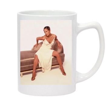 Jennifer Lopez 14oz White Statesman Mug