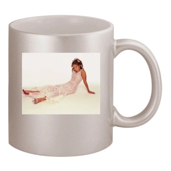 Jennifer Lopez 11oz Metallic Silver Mug