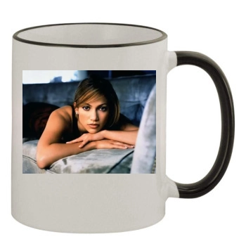 Jennifer Lopez 11oz Colored Rim & Handle Mug