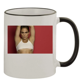 Jennifer Lopez 11oz Colored Rim & Handle Mug