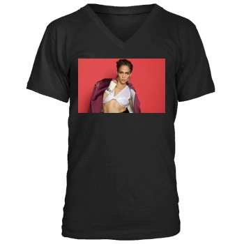 Jennifer Lopez Men's V-Neck T-Shirt