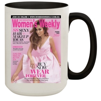 Jennifer Lopez 15oz Colored Inner & Handle Mug