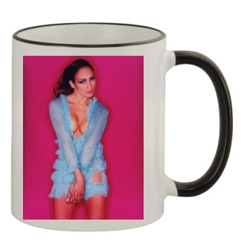 Jennifer Lopez 11oz Colored Rim & Handle Mug