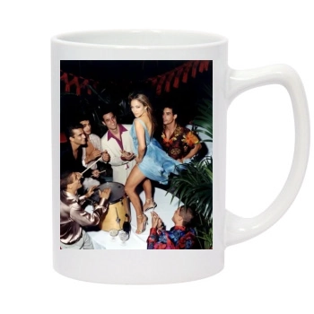 Jennifer Lopez 14oz White Statesman Mug