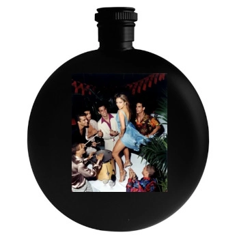 Jennifer Lopez Round Flask