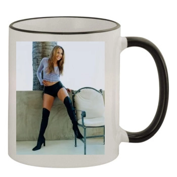 Jennifer Lopez 11oz Colored Rim & Handle Mug