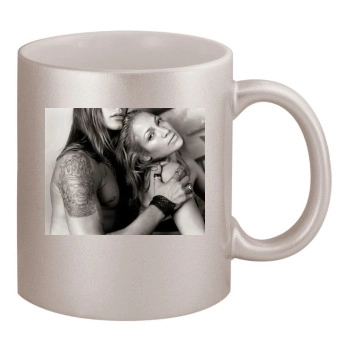 Jennifer Lopez 11oz Metallic Silver Mug