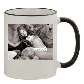 Jennifer Lopez 11oz Colored Rim & Handle Mug