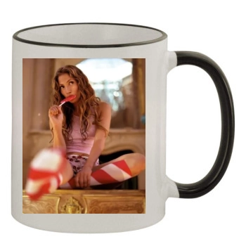 Jennifer Lopez 11oz Colored Rim & Handle Mug