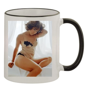 Jennifer Lopez 11oz Colored Rim & Handle Mug