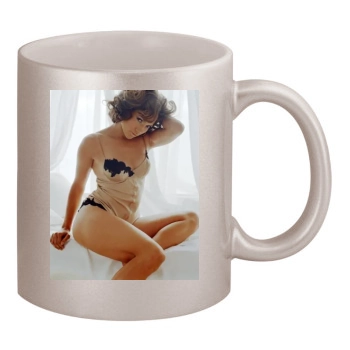 Jennifer Lopez 11oz Metallic Silver Mug