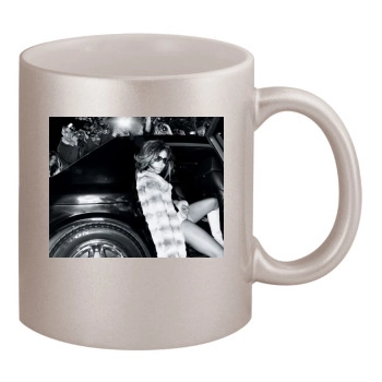 Jennifer Lopez 11oz Metallic Silver Mug