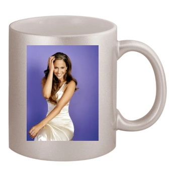 Jennifer Lopez 11oz Metallic Silver Mug