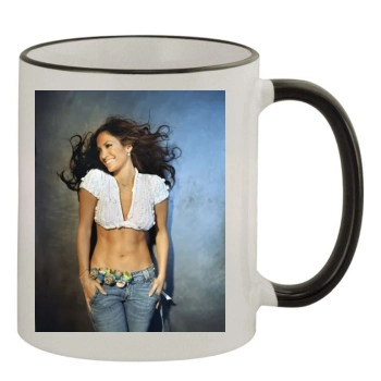 Jennifer Lopez 11oz Colored Rim & Handle Mug