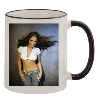 Jennifer Lopez 11oz Colored Rim & Handle Mug