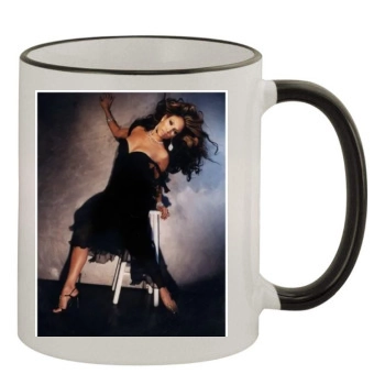 Jennifer Lopez 11oz Colored Rim & Handle Mug