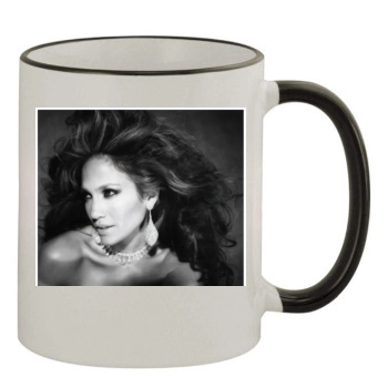 Jennifer Lopez 11oz Colored Rim & Handle Mug