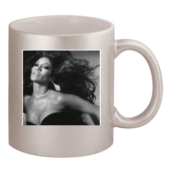 Jennifer Lopez 11oz Metallic Silver Mug