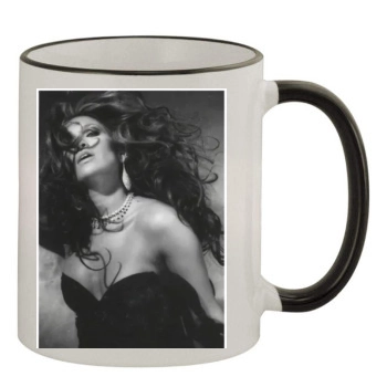 Jennifer Lopez 11oz Colored Rim & Handle Mug