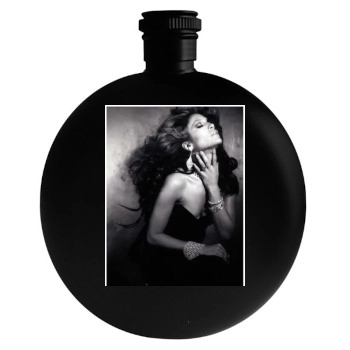 Jennifer Lopez Round Flask