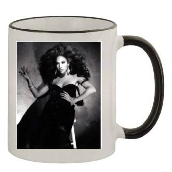 Jennifer Lopez 11oz Colored Rim & Handle Mug