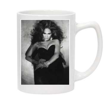 Jennifer Lopez 14oz White Statesman Mug