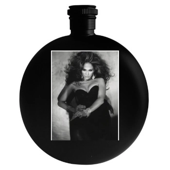 Jennifer Lopez Round Flask